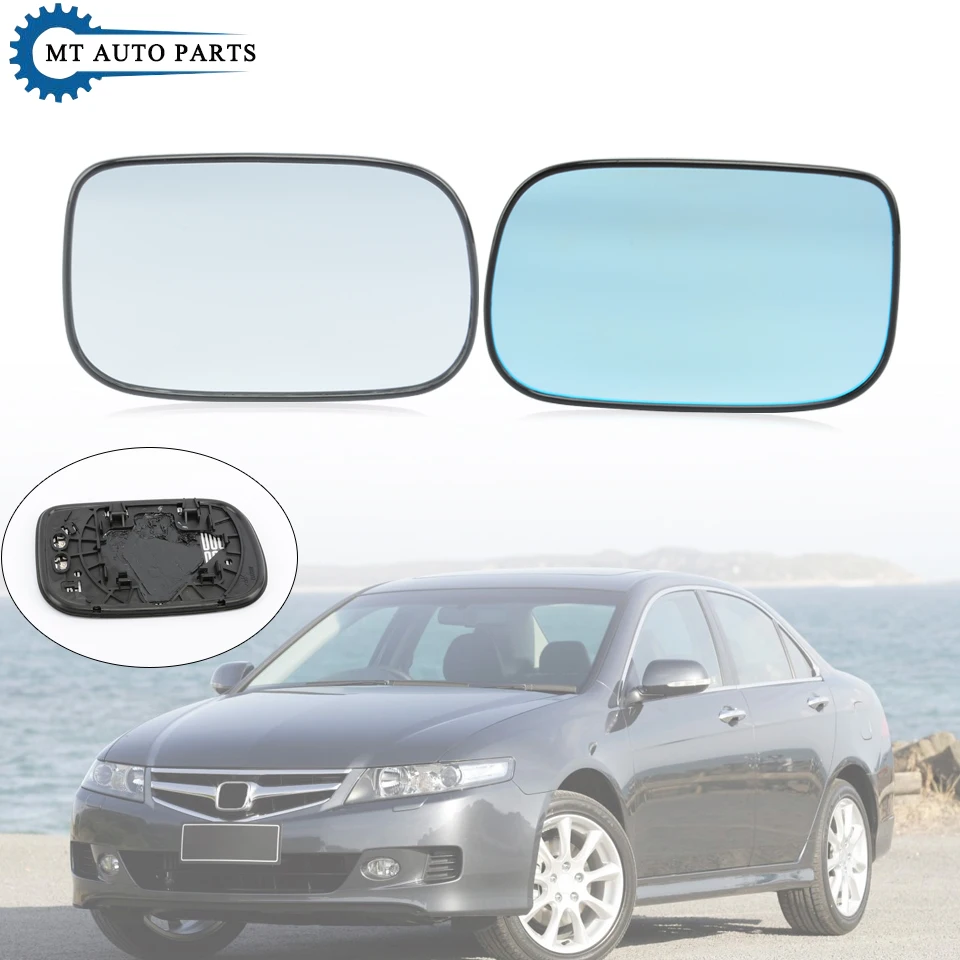 Автомобильные очки для зеркала заднего вида белые синие с подогревом внешние