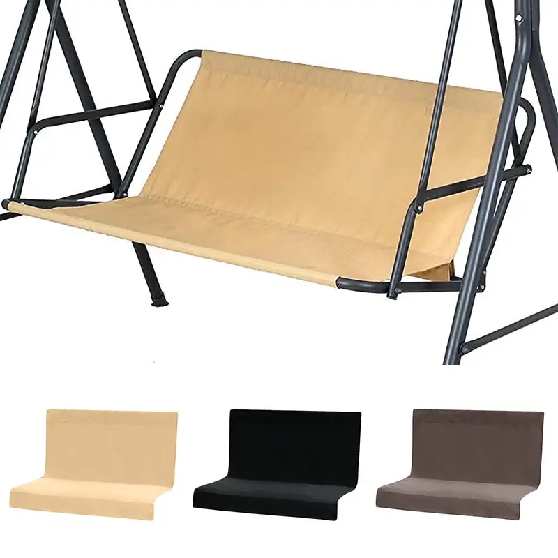 

2-3 Seat Waterproof Beach Chair Cover Swing Hammock Replacement Cushion Outdoor Garden Patio Chair Intensification Cushion 600D