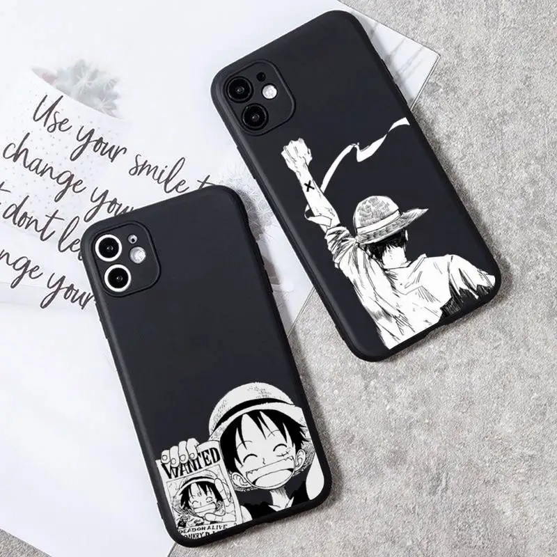 

Japan Anime One Piece Luffy Zoro Phone Case For iphone 14 Plus 13 12 Mini 11 Pro XS Max X XR Cover