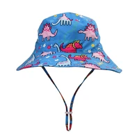 boy hat beach summer sun accessory wide brim kids upf50 animal uv protection girl holiday cap for baby toddlers swimming