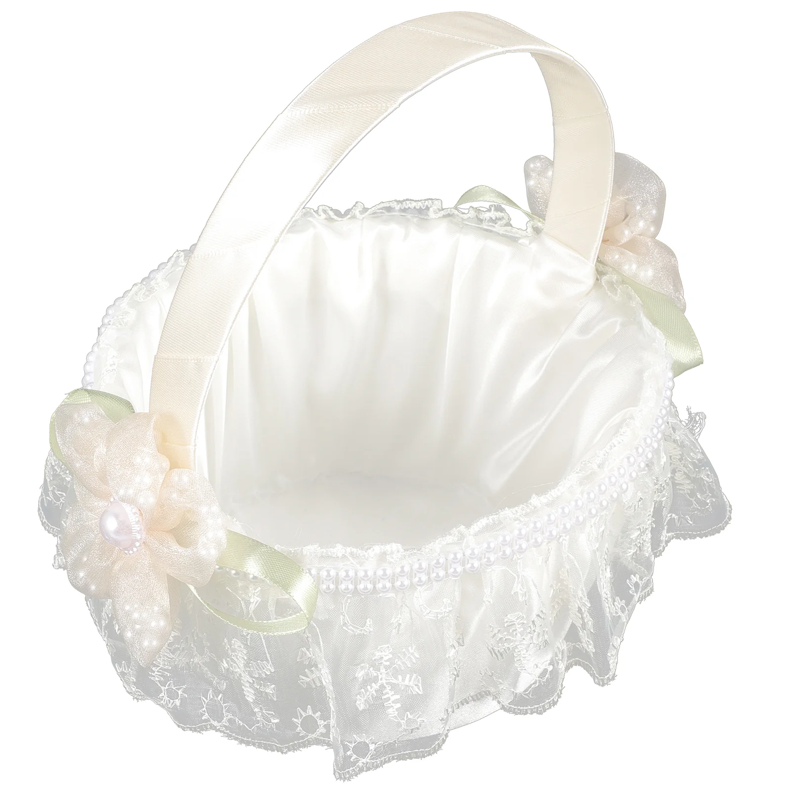 

Wedding Flower Basket Rustic Decorations Elegant Baskets Supplies Outdoor Party Handheld Grace Small Girl