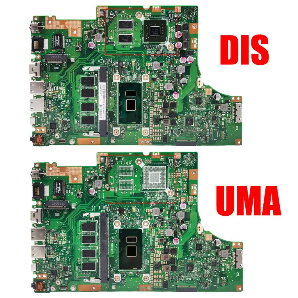 Рисунок 2 - TP501UB Материнская плата ASUS