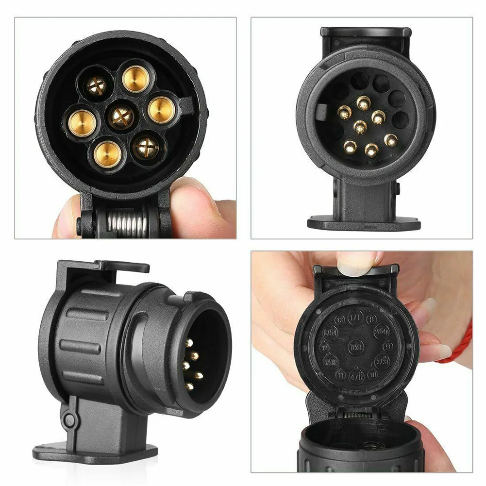 

Adapter 13 To 7 Pin Adapter 13 To 7 Pin For European Standard Trailer Socket Adapter For Trailer Quality Useful