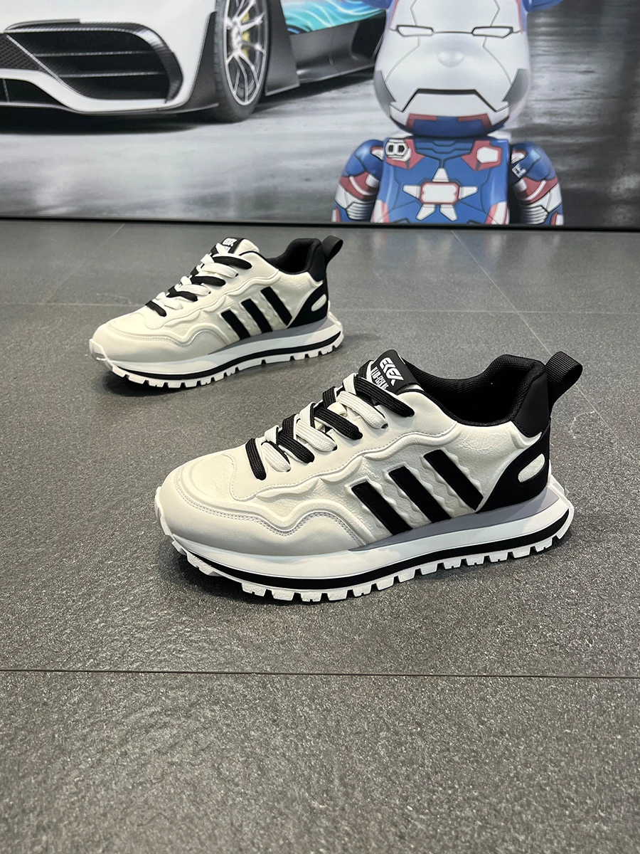 Ozhouzhan/мужская осенняя новая кожаная универсальная обувь из арганового цвета с