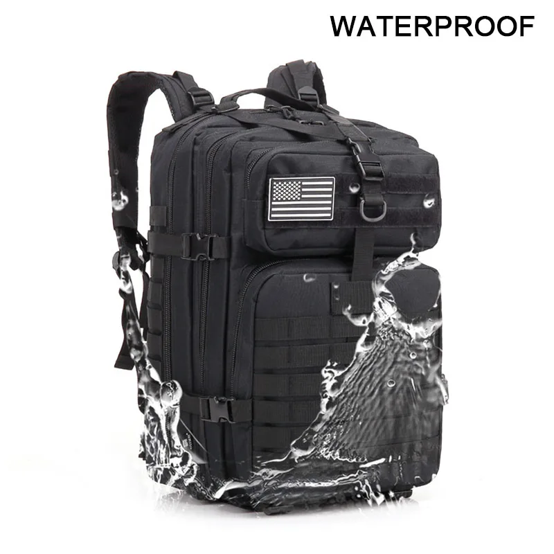 

Военный Рюкзак, многофункциональная уличная сумка объемом 50 л/30 л, с мягкой спинкой, для пешего туризма, кемпинга, охоты, рыбалки, Прямая поставка
