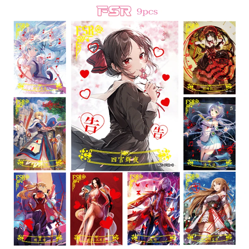 

Карточка с героями аниме «История богини», карты ханкоу Мику ФСР, бронзирующие игры, коллекционные рождественские подарки на день рождения, детские игрушки