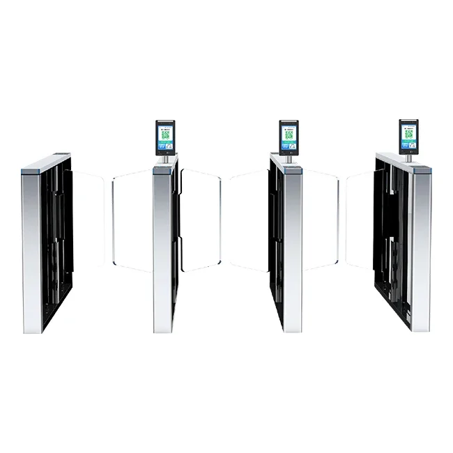 Высококачественная вращающаяся дверь из алюминиевого сплава с распознаванием