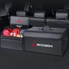 Автомобильный багажник, складной кожаный ящик для наведения порядка, аксессуары для Mitsubishi Outlander Ralliart Mirage Lancer ASX Pajero Jinxuan