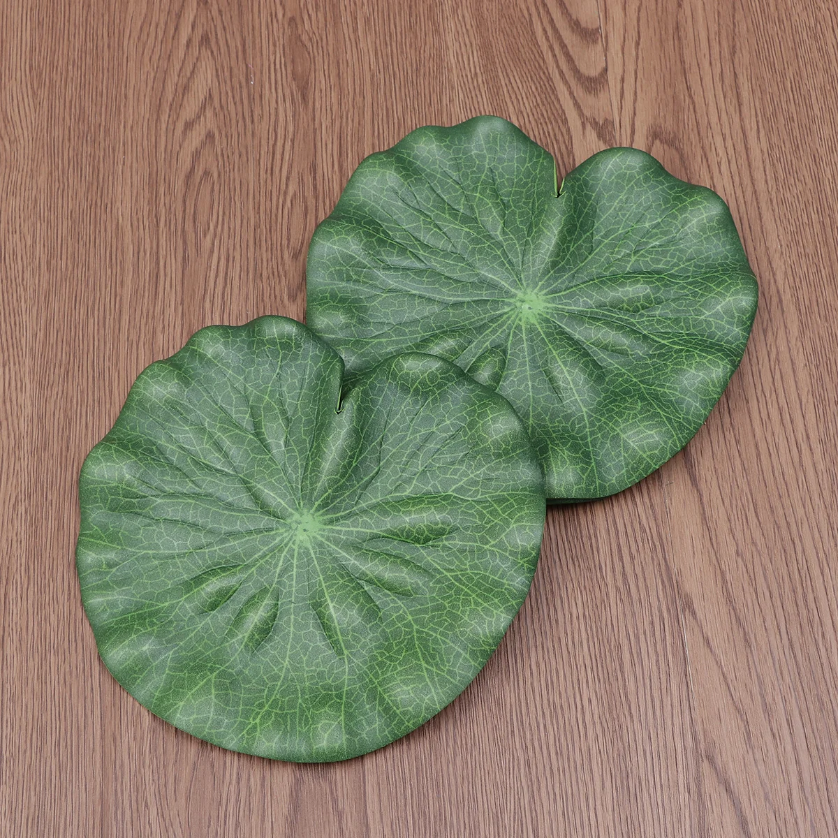 

6 Pcs Artificiales Decorativas Para Sala Leaf Place Mat Water Lily Leaves Pond Lily Pads Artificial Pond Decor