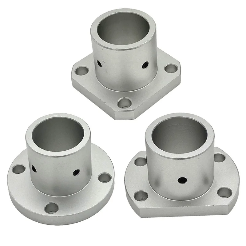 

Long Sleeve Round Flanged Mount Type Shaft Supports Linear Motion Automation Components In Stock