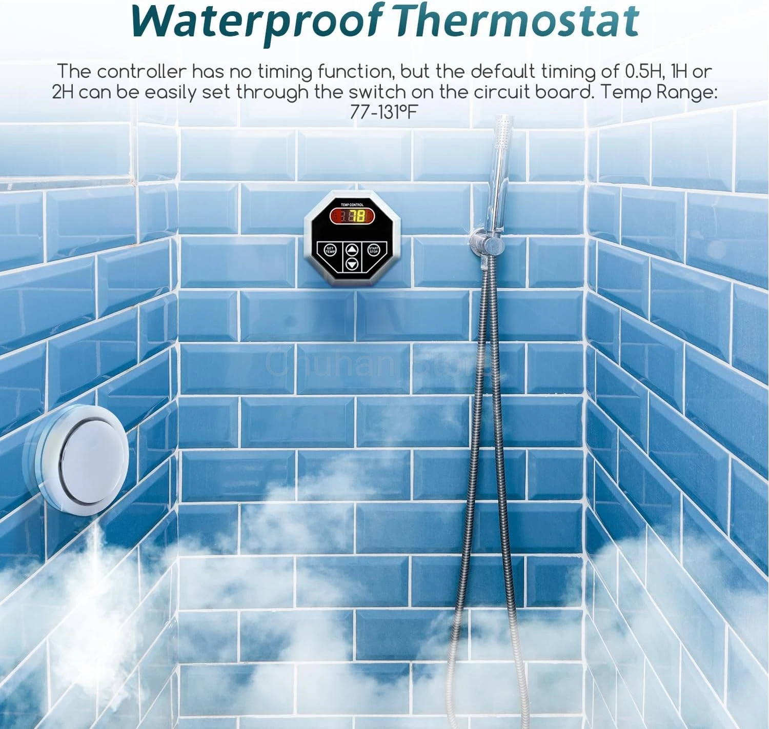 Автоматический дренажный клапан для генератора паровой ванны водяной