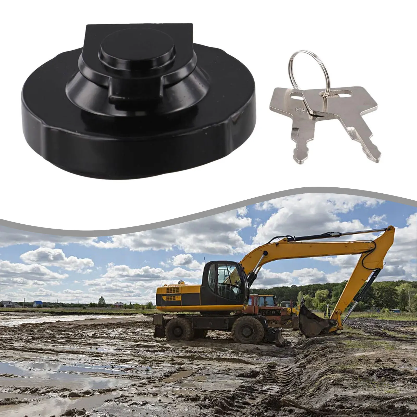 Крышка топливного бака экскаватора крышка обслуживание простота в