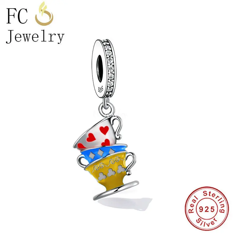 FC ювелирные изделия Подходит для оригинального Шарм-браслета серебро 925 пробы