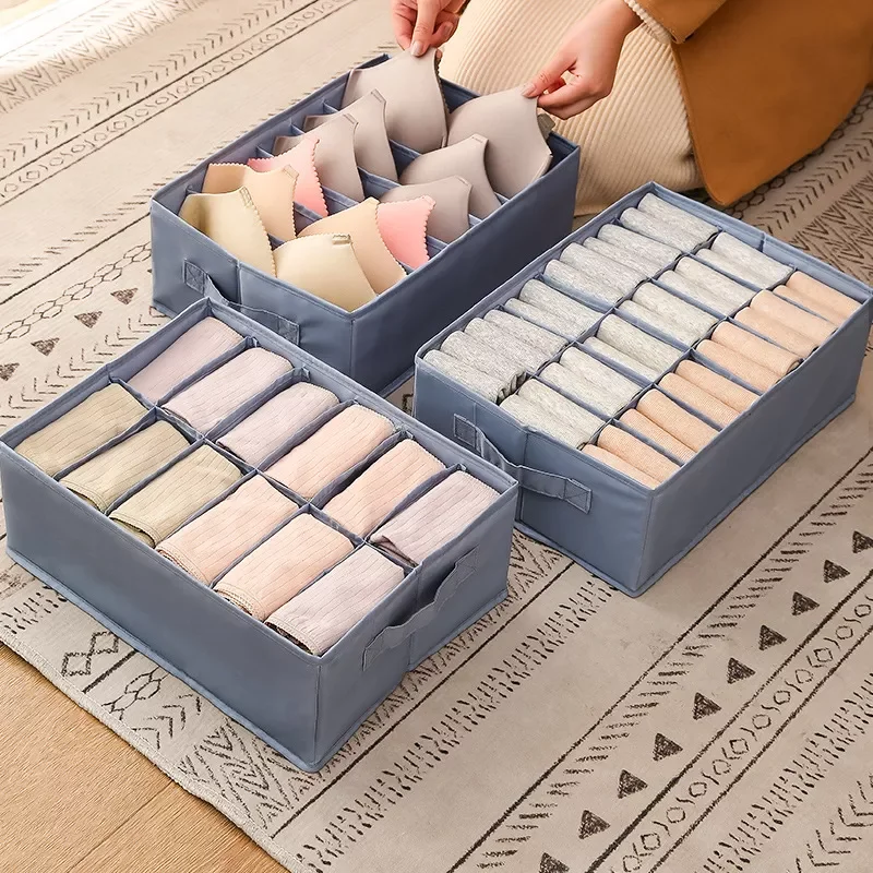 

Drawer Storage Box Closet Organizer For Clothing Foldable Wardrobe Separation Boxes Divider Cabinet Underwear Storage Organizer