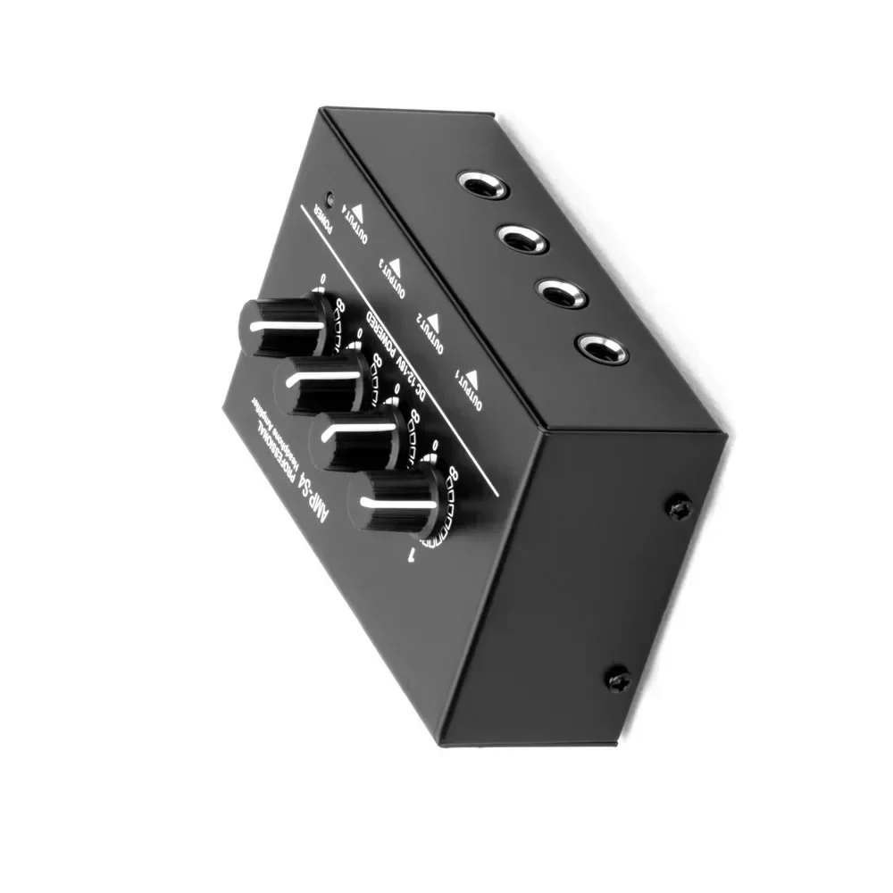 Leicozic стерео усилитель для наушников 4-канальный Amplificatore DC12V адаптер питания