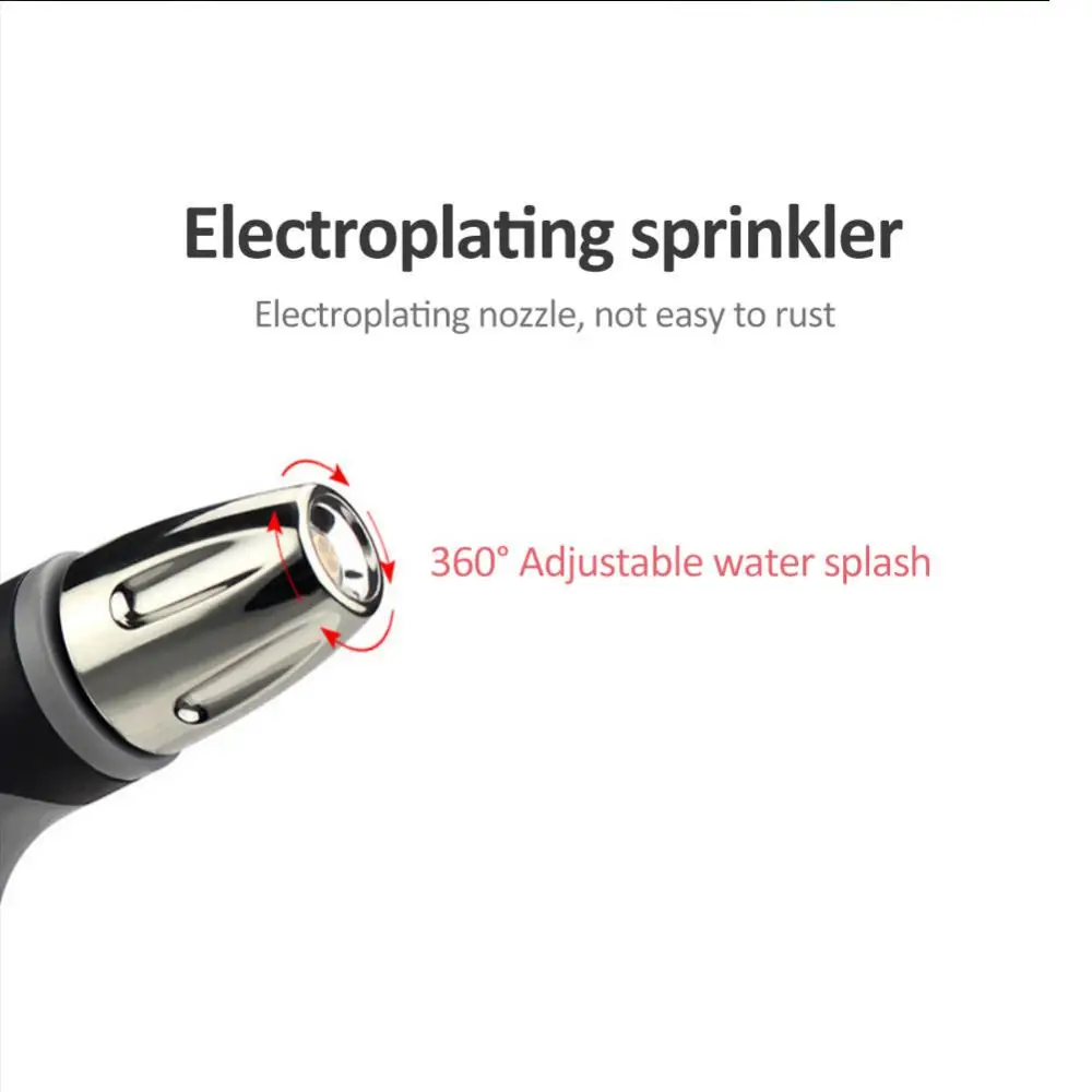 

Multi-functional Cleaning Tool Durable Electroplating Nozzle High Pressure Car Wash Water Gun Universal Practical Portable