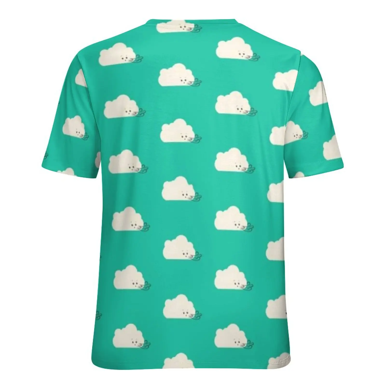 Женская футболка Забавная с круглым вырезом коротким рукавом Gust of Wind Хип-хоп