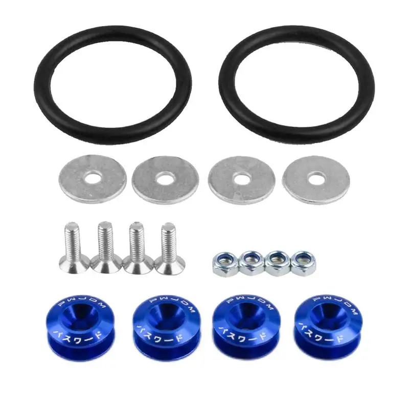 

Car Quick Release Fasteners Front Bumpers Rear Bumpers Surrounds Reinforcement Ring Reinforced Surrounding Pad Screws
