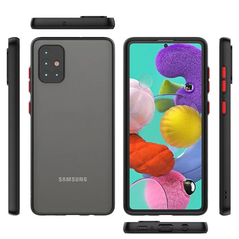

Shockproof Armor Matte Case For Samsung Galaxy A50 A71 A52 A72 A32 A13 A12 A53 5G Back Cover For Samsung A51 A52 4G Fundas Capa
