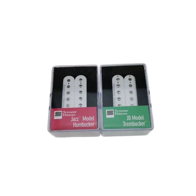 

White SH1n 59 And SH-4 JB TB4 Humbucker Pickup 4C White Electric Guitar Pickups