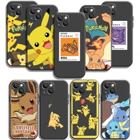 pikachu pok%c3%a9mon phone cases for iphone 11 12 pro max 6s 7 8 plus xs max 12 13 mini x xr se 2020 cases back cover soft tpu coque