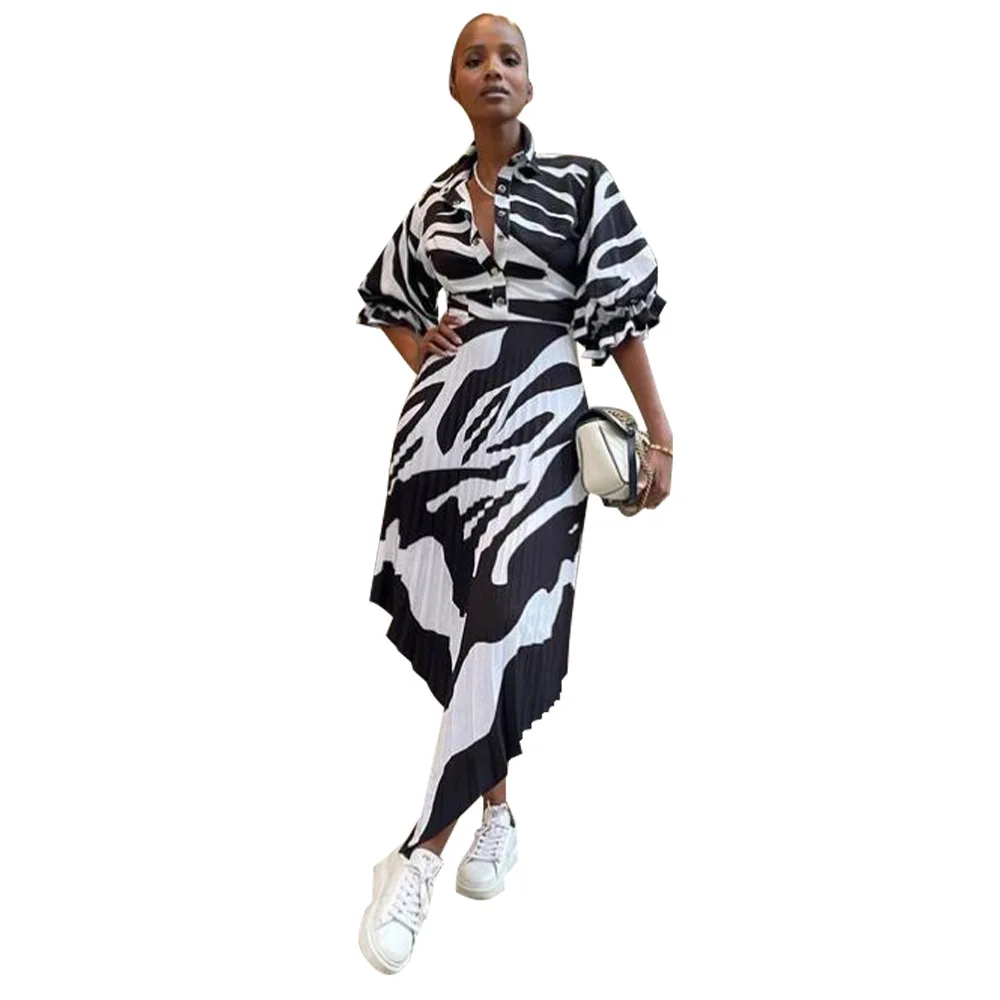 

Women Dress Summer 2023 Swimwear Cover Up Bath Exits Beach Outwear Kaftan For Fashion Clothing Hubble Bubble Sleeve Printed