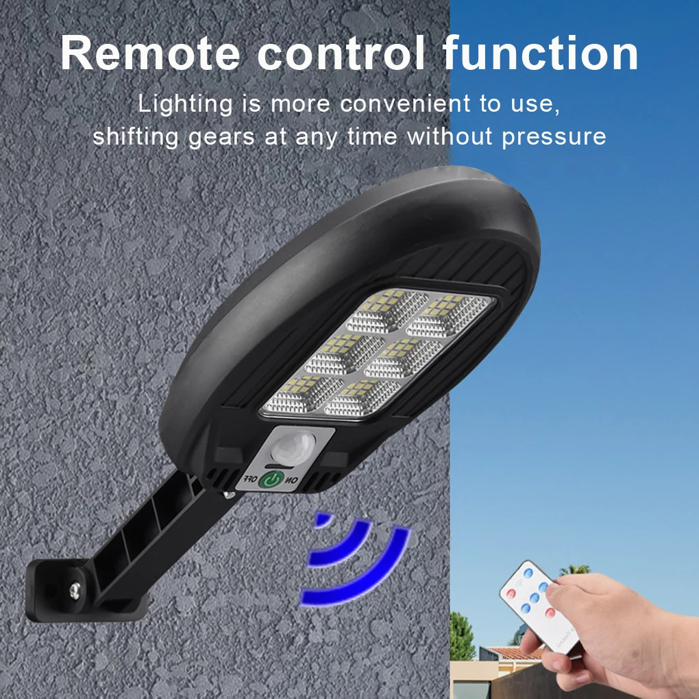 

Solar Wall Light Outdoor Exterior Motions Lamp Rechargeable Lighting