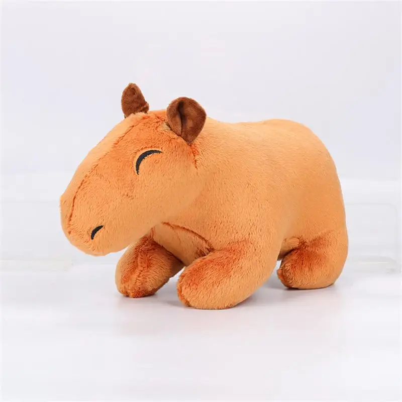 

Dark Brown Holiday Gift Not Easy To Fade Decorative Items Toy Doll Skin-friendly And Soft Light Brown Plush Toy Animal Modeling