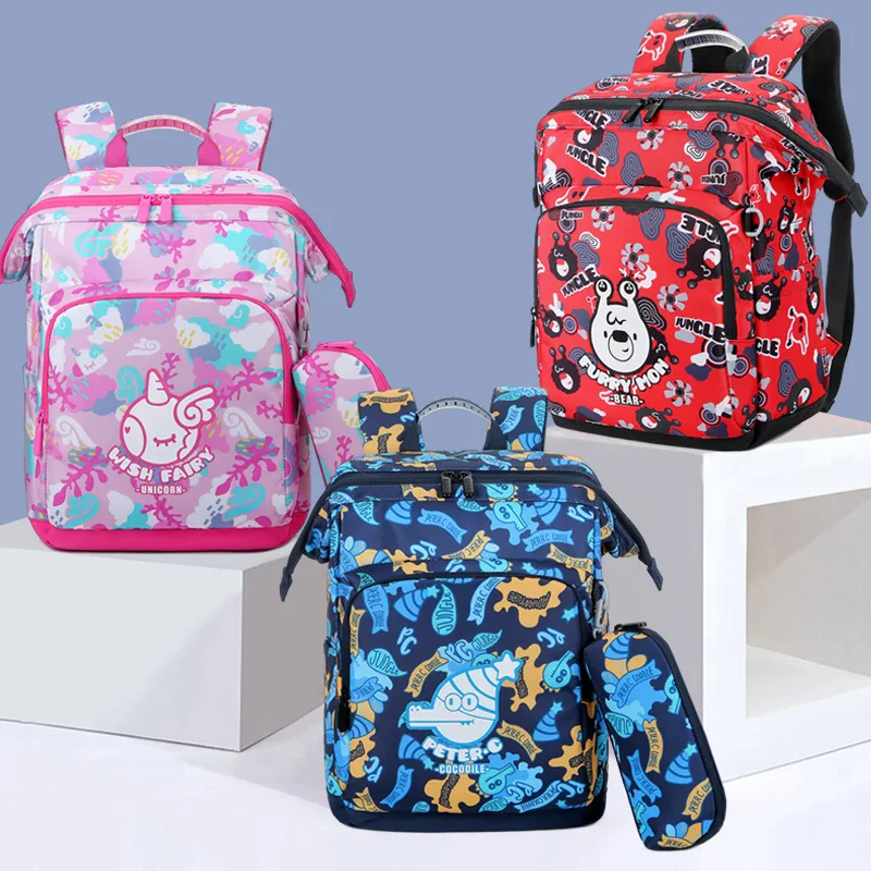Waterproof Children School Bags for boys Girls backpack Orthopedic school Backpack kids schoolbag kids book bag Mochila Infantil