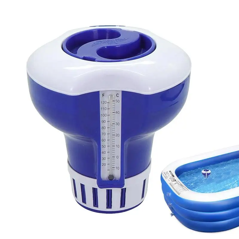 

Плавающий дозатор хлора для бассейна, горячая ванна, хлорный поплавок для планшетов, держатель для бассейна, ПВХ хлорный поплавок для бассейна