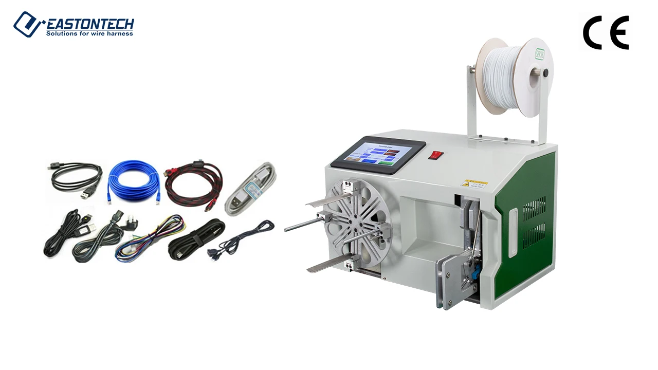 

Электрическая автоматическая машина для обмотки катушек проводов, автоматическая машина для обмотки и подвязки проводов