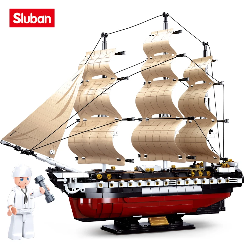 Строительный Комплект Sluban USS 1118 Шт. Модельные Кирпичи Совместимые С Ведущими