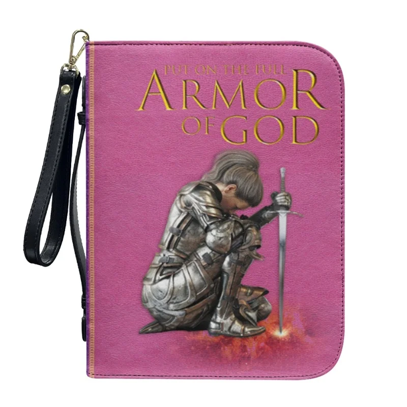 Броня Бога с принтом новый стиль кожаная сумка чехлом для Библии индивидуальный