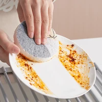 creativity magic dishwashing sponge wipe kitchen dish washing brush super absorbent sponge scouring pad household cleaning towel