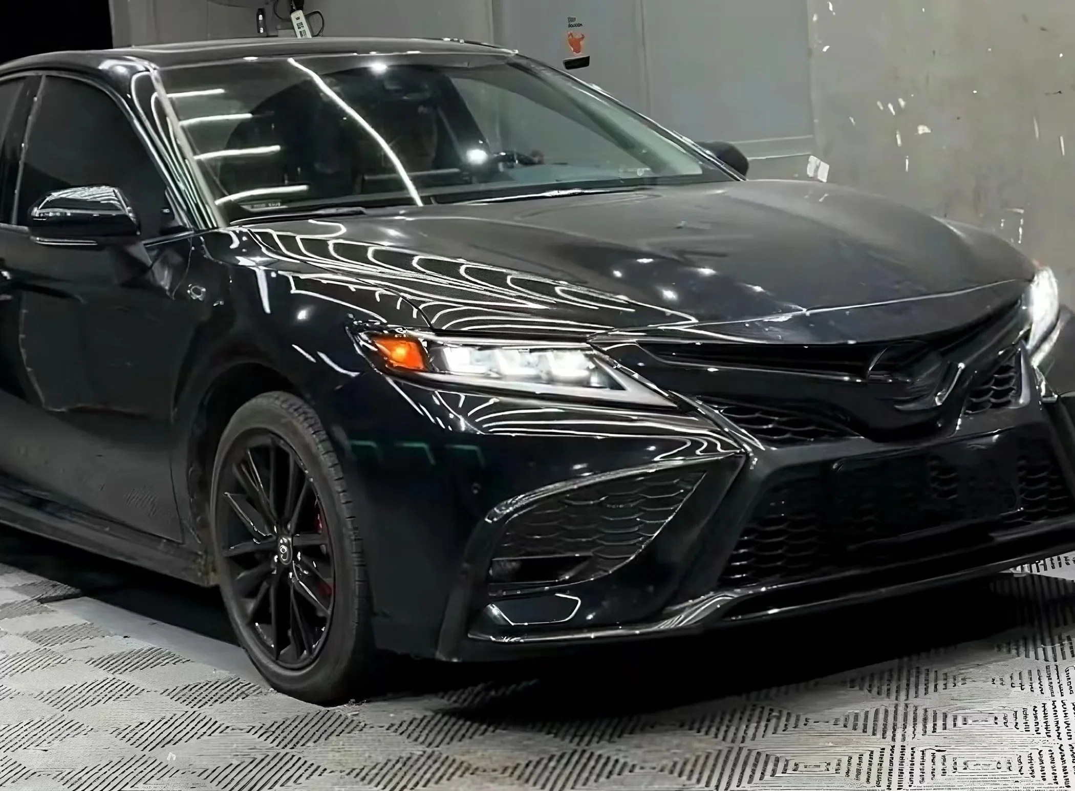 Yuanshuo автозапчасти автомобильные светодиодные фары для Toyto Camry объектив