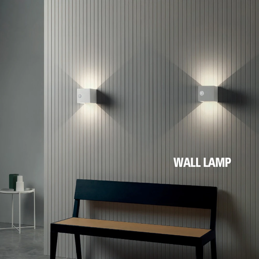 

Modern LED Wall Lights PIR Motion Sensor Indoor Hallway Outdoor Courtyard Lights