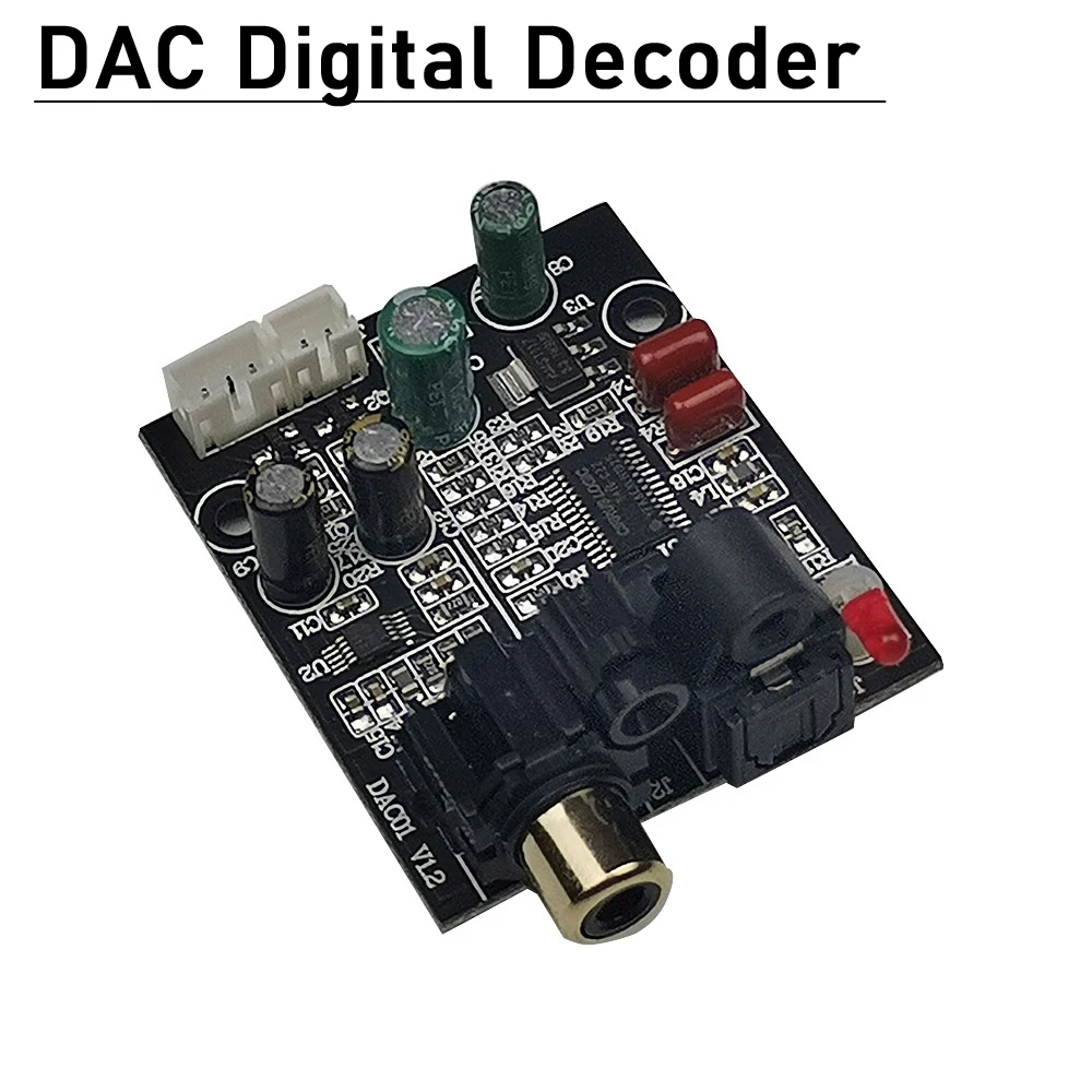 Цифровой декодер Dykbcells DAC 24 бит 192K CS8416 + CS4344 |