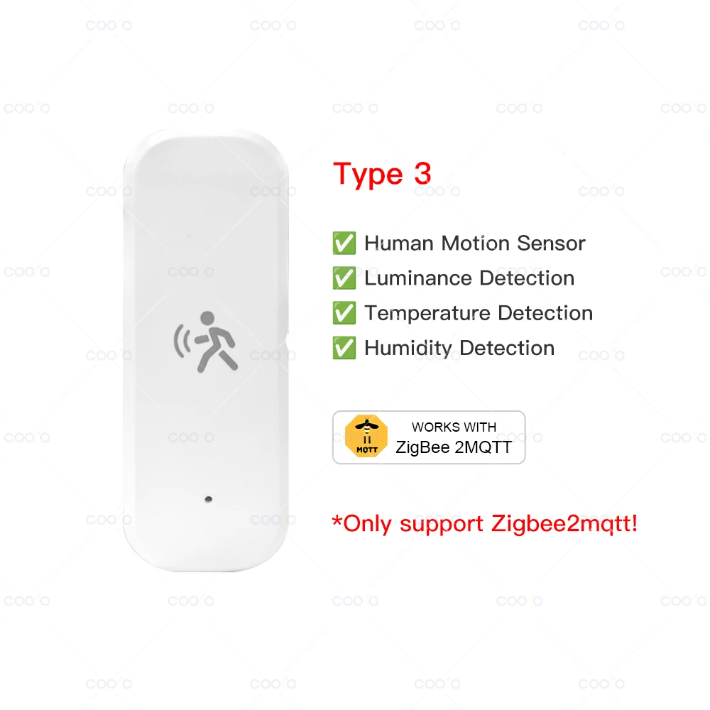 

Датчик движения Coolo Zigbee с радаром