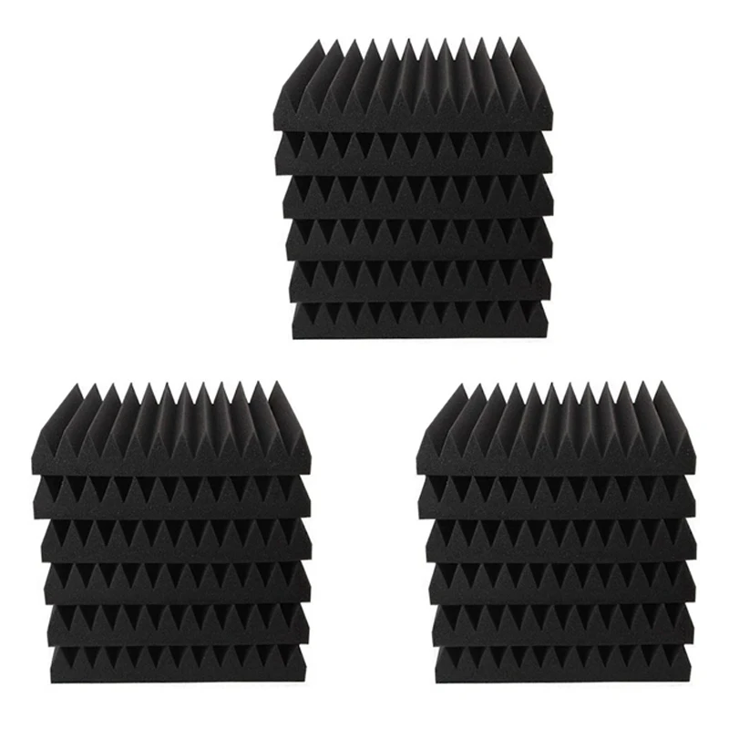 

18 шт., звукоизоляционные губки 30x30x2,5 см