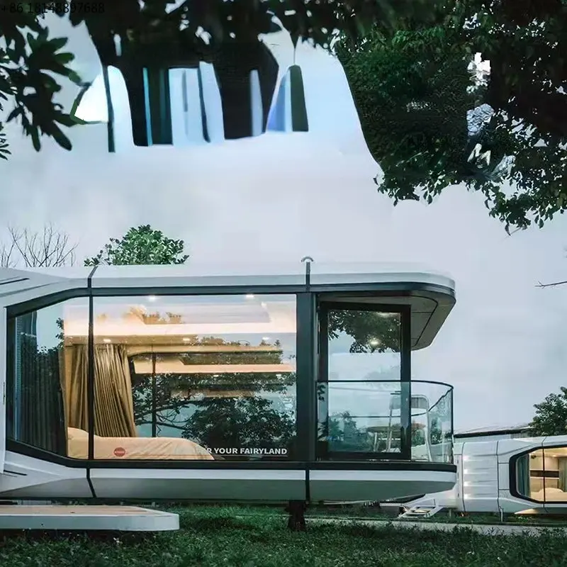 

High-end mobile homestay villa sentry box container tourist attraction design customized residential housing