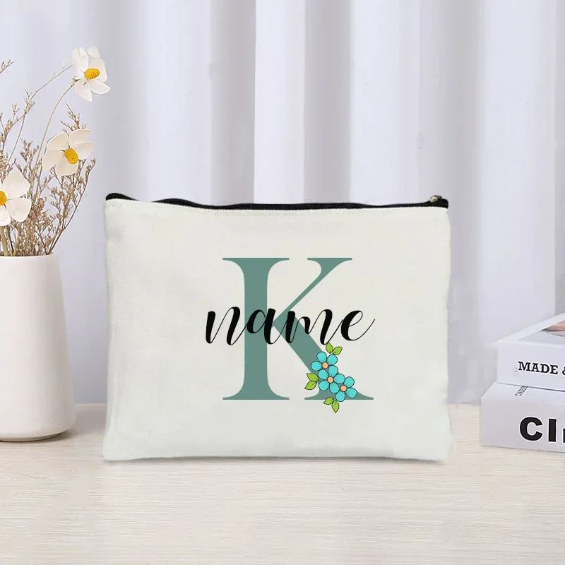 Косметичка с именем под заказ индивидуальная косметичка Женская дорожная для