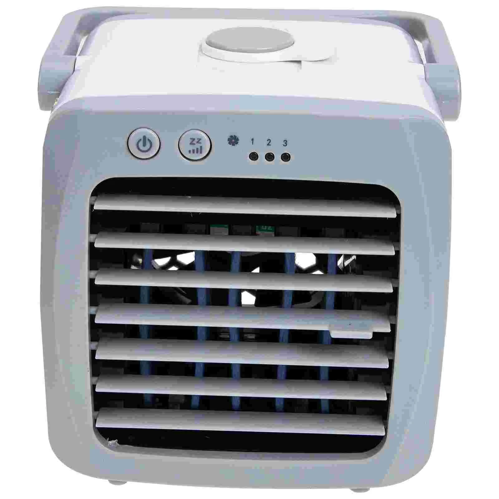 

Portable Air Cooler Plastic Cooling Fan Small Conditioning USB Dormitory Humidifier Desktop Conditioner Office
