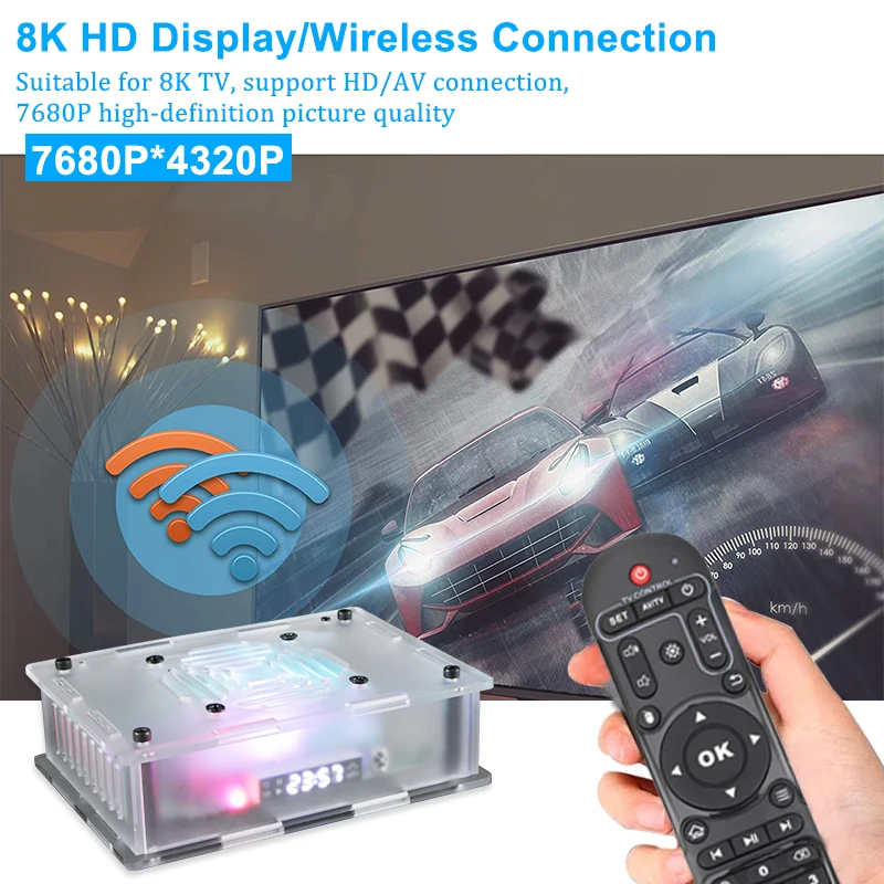 Супер консоль TSINGO X Max Plus 4K HD Wi-Fi Ретро ТВ Видео игровой плеер 65000 + игры для