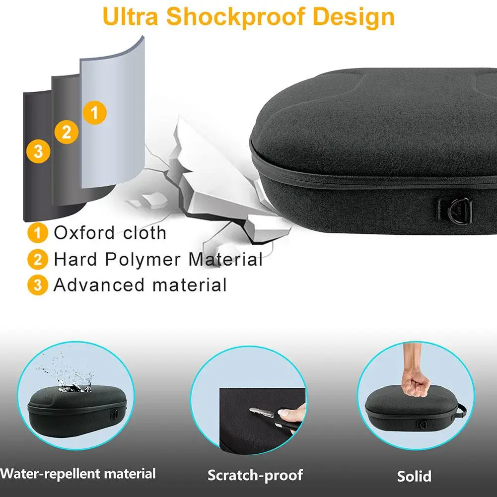 Виртуальная реальность очки с хранения для USB-кабеля и наушников