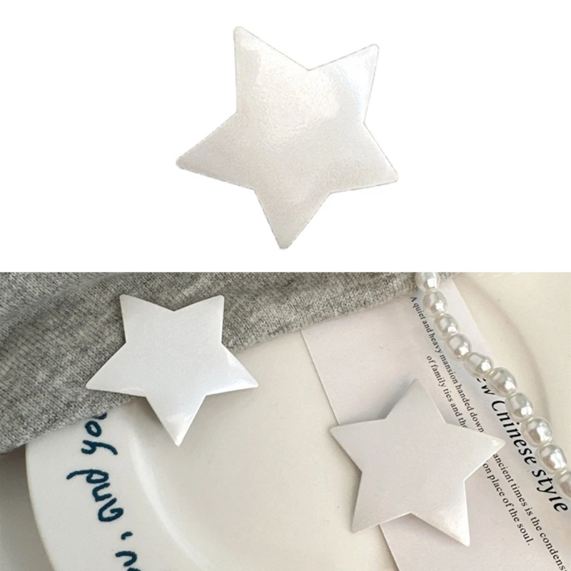 

Cool Sequins Metal Star Shape Hair Barrettes Spring Summer Design Hairpin