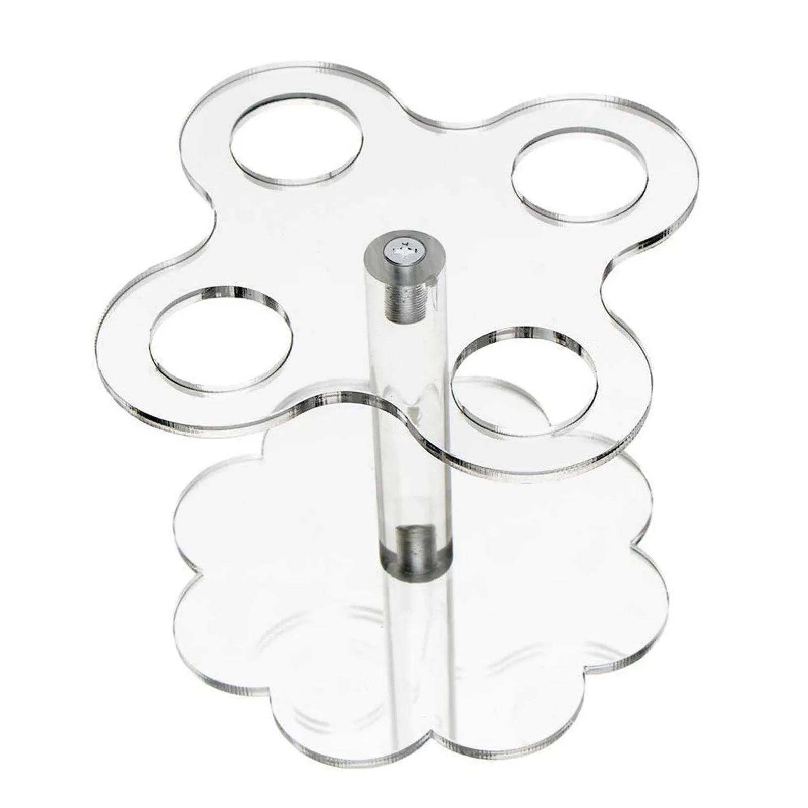 

Transparent Ice Cream Cone Holder Acrylic Ice Cream Cone Holder For Charcuterie/Snow/Fruit/Sushi Cones Displaying 4-Hole Ice