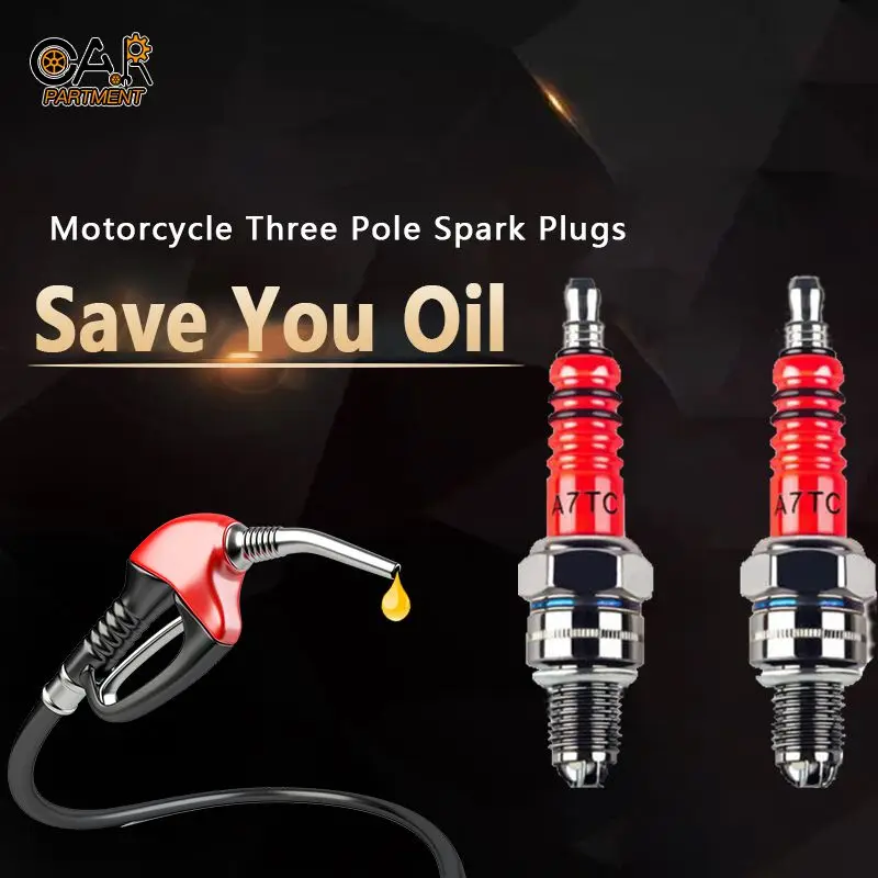 

Spark Plug A7tc Multi-angle Universal Practical Durable Car Accessories Spark Plug Modification Motorcycle Spark Plug