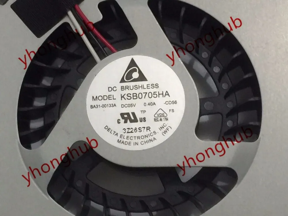 Серверный охлаждающий вентилятор Delta Electronics KSB0705HA CD56 постоянный ток 5 В 0 40 А 4