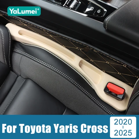 Для Toyota Yaris Cross XP210 2020 2021 2022 2023 2024 2025 автомобильное сиденье, защита от протечек, полоса, слот, чехол-органайзер