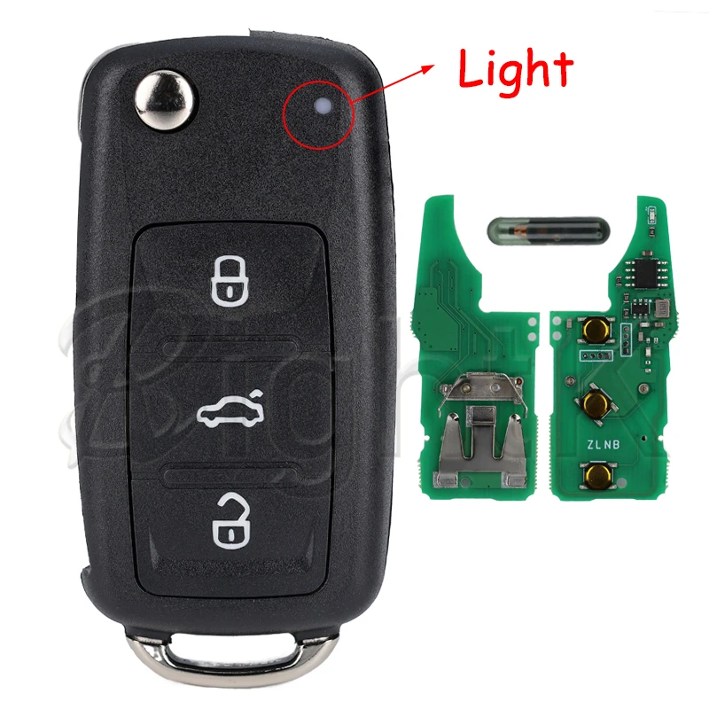 

Автомобильный дистанционный ключ 434 МГц ID48 для Volkswagen Skoda Seat VW Polo Sedan Passat Tiguan Golf 6 Eos Jetta 5K 0837202 AD Hu66 Флип Smart Ke